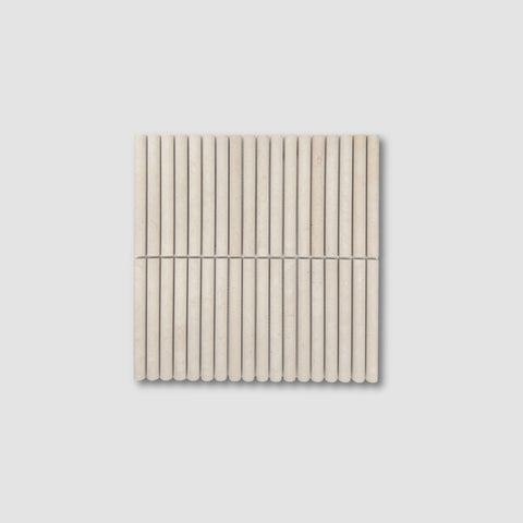 Cream / Flute 305x305mm