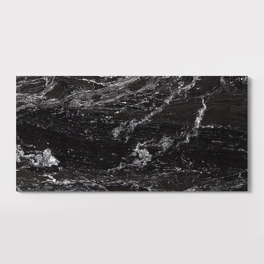 Black Beauty Granite Brushed & Polished Natural Stone Slab (20mm)