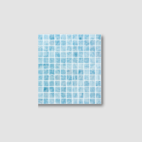 Capri Light Blue / 25x25mm / Gloss