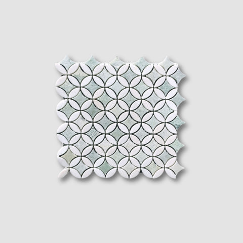 Round 300x300mm (Thassos Star)