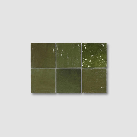 Green / 132x132mm / Gloss