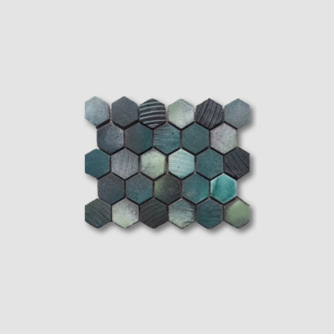 Green / Hexagon / 48x48mm Hexagon