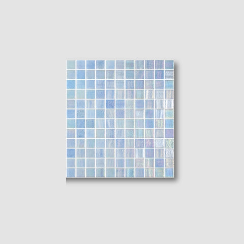 Azul Pale Blue / 25x25mm / Semi Gloss